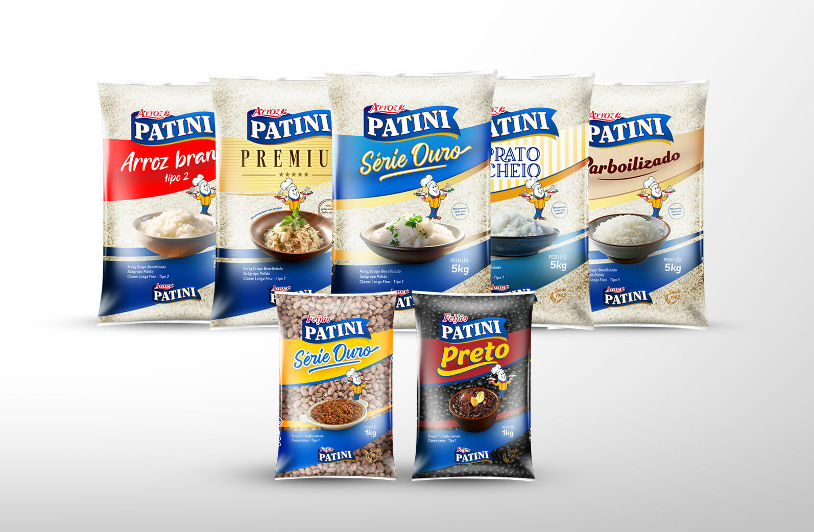 Foto Embalagem do Arroz Patini Foto Embalagem do Arroz Patini - Imagem 0